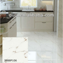 carreaux de sol en marbre antidérapants artificiels pour les carreaux de marbre blanc